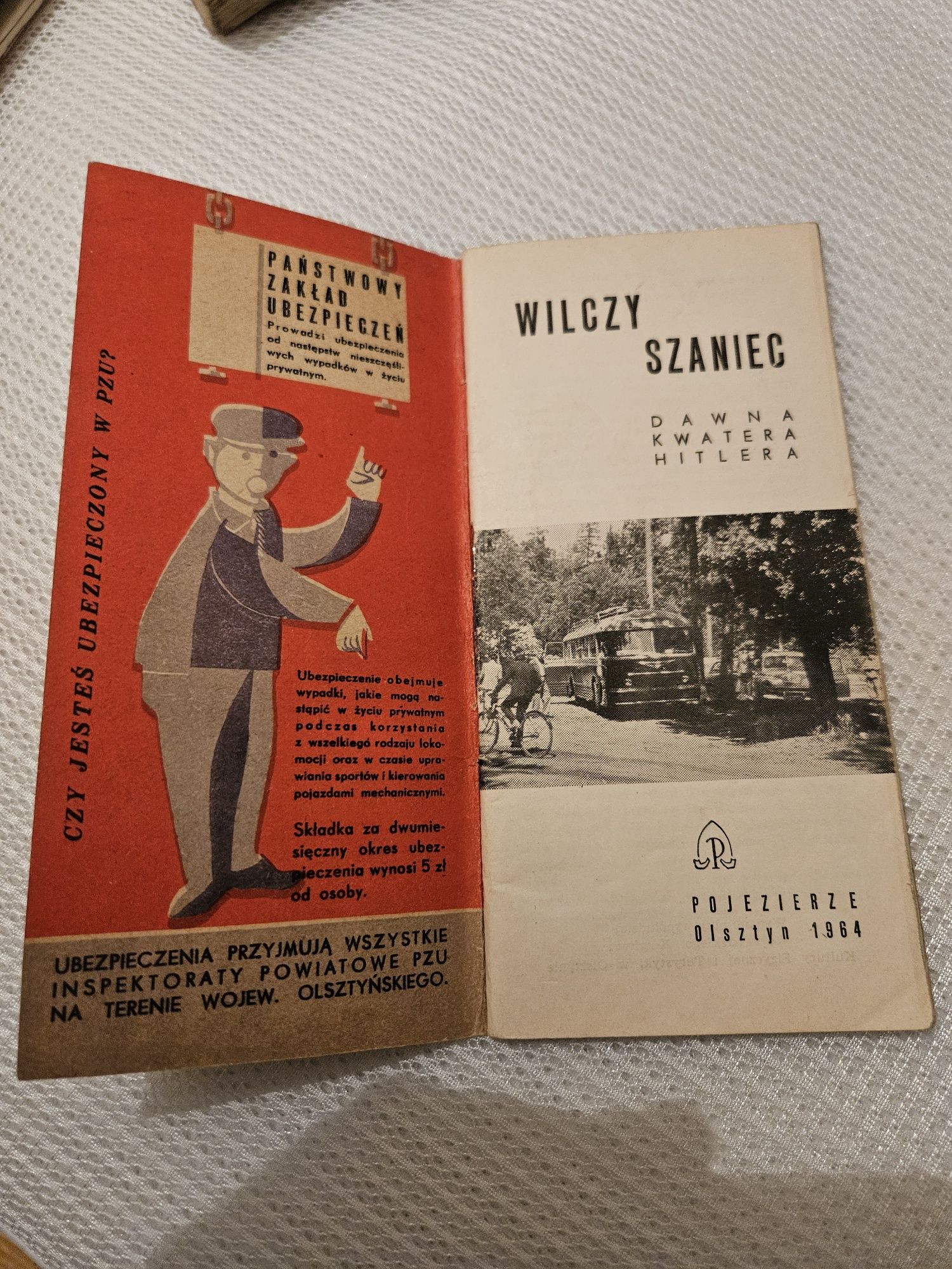 Wilczy Szaniec książka przewodnik prl