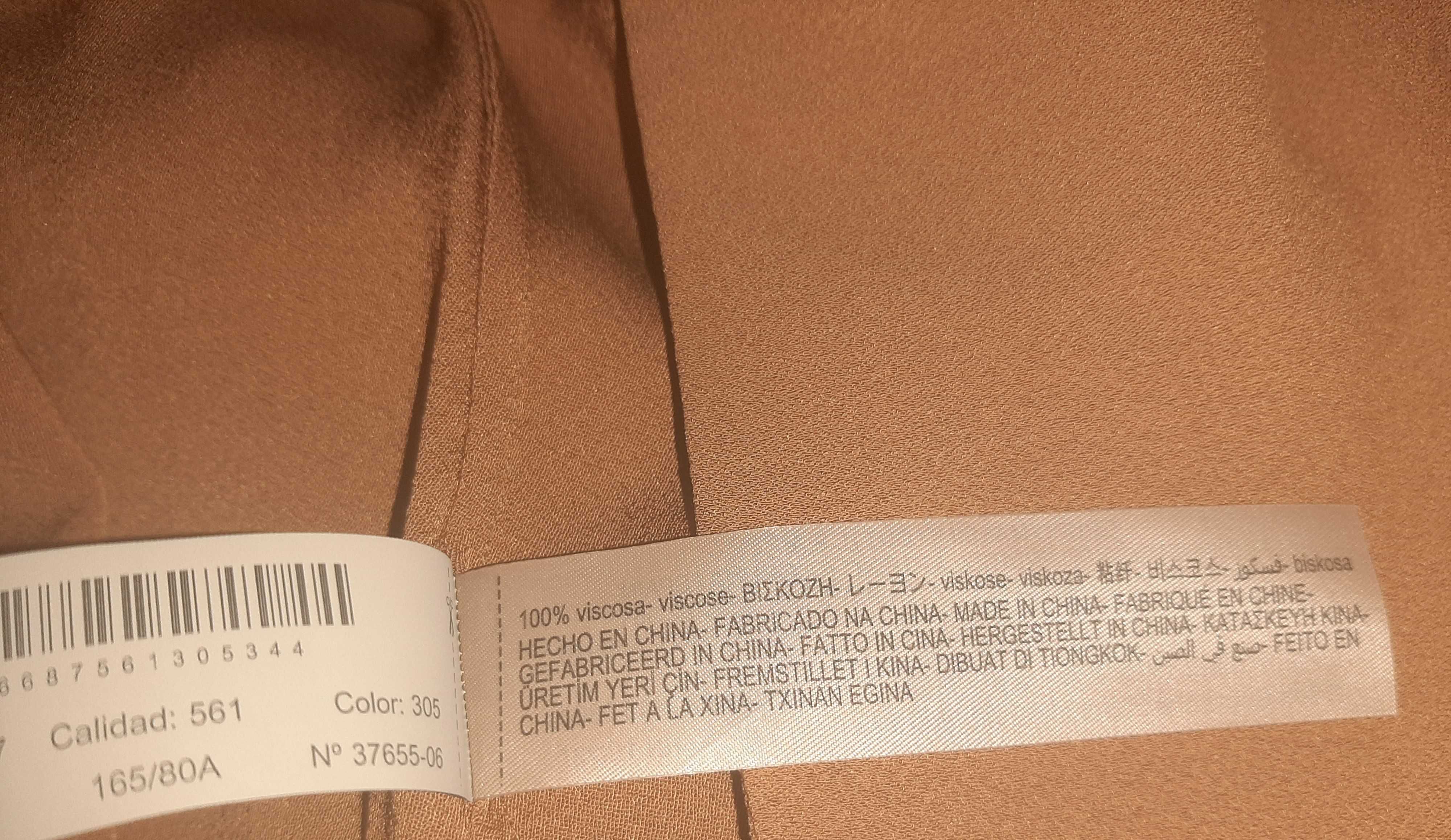 Vestido comprido smoking, Massimo Dutti Limited Edition