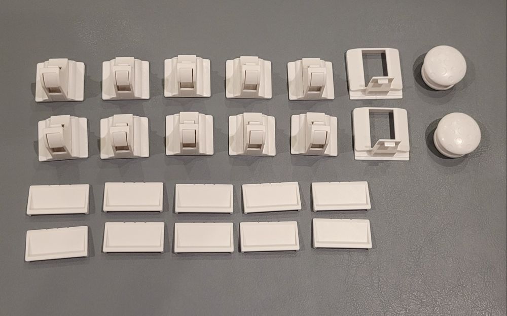 Baby Safety Magnetyczna blokada szafki, niewidoczna blokada 10 szt