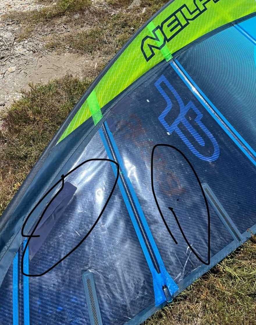Vela Windsurf NeilPryde RS: Flight EVO II 7.8m2 em bom estado