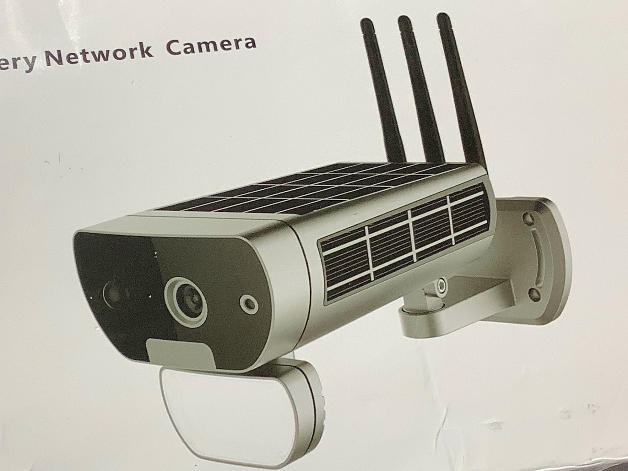 Câmera solar vídeo vigilância cctv