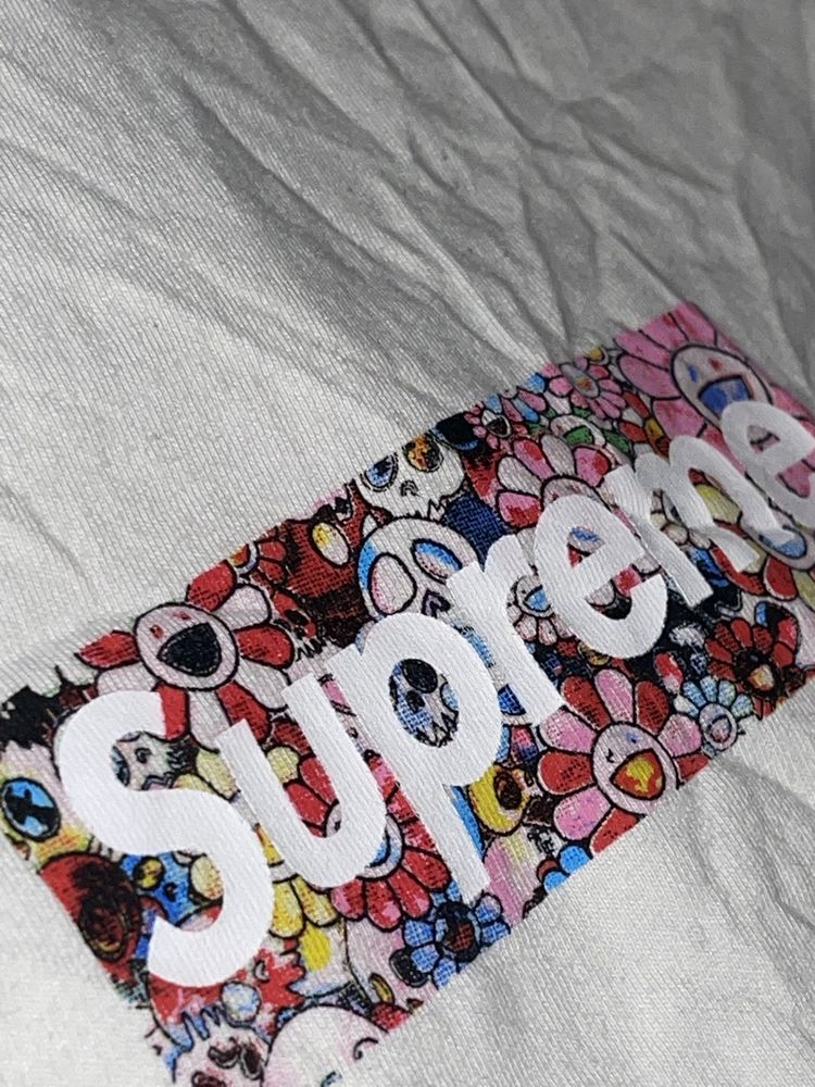 Supreme x Takashi Murakami Box Logo Covid-19 support oryginał