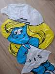 Smerfetka Smerfy Smurfs balon na hel na urodziny imprezę przyjęcie