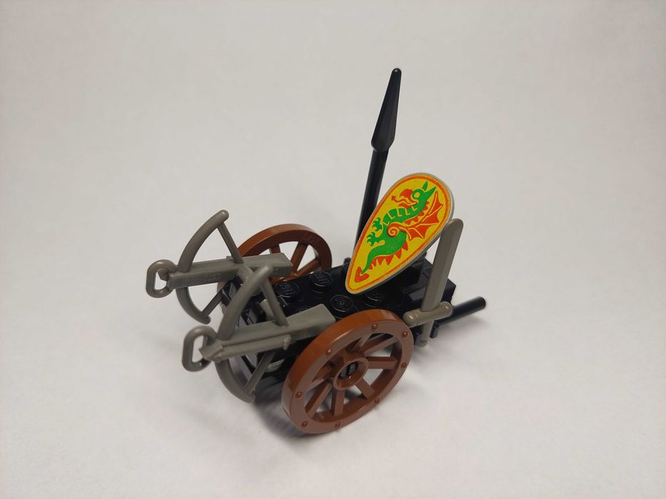 Lego 1712 / 1732 wózek z zestawu Crossbow Cart Dragon Knights 1994 rok