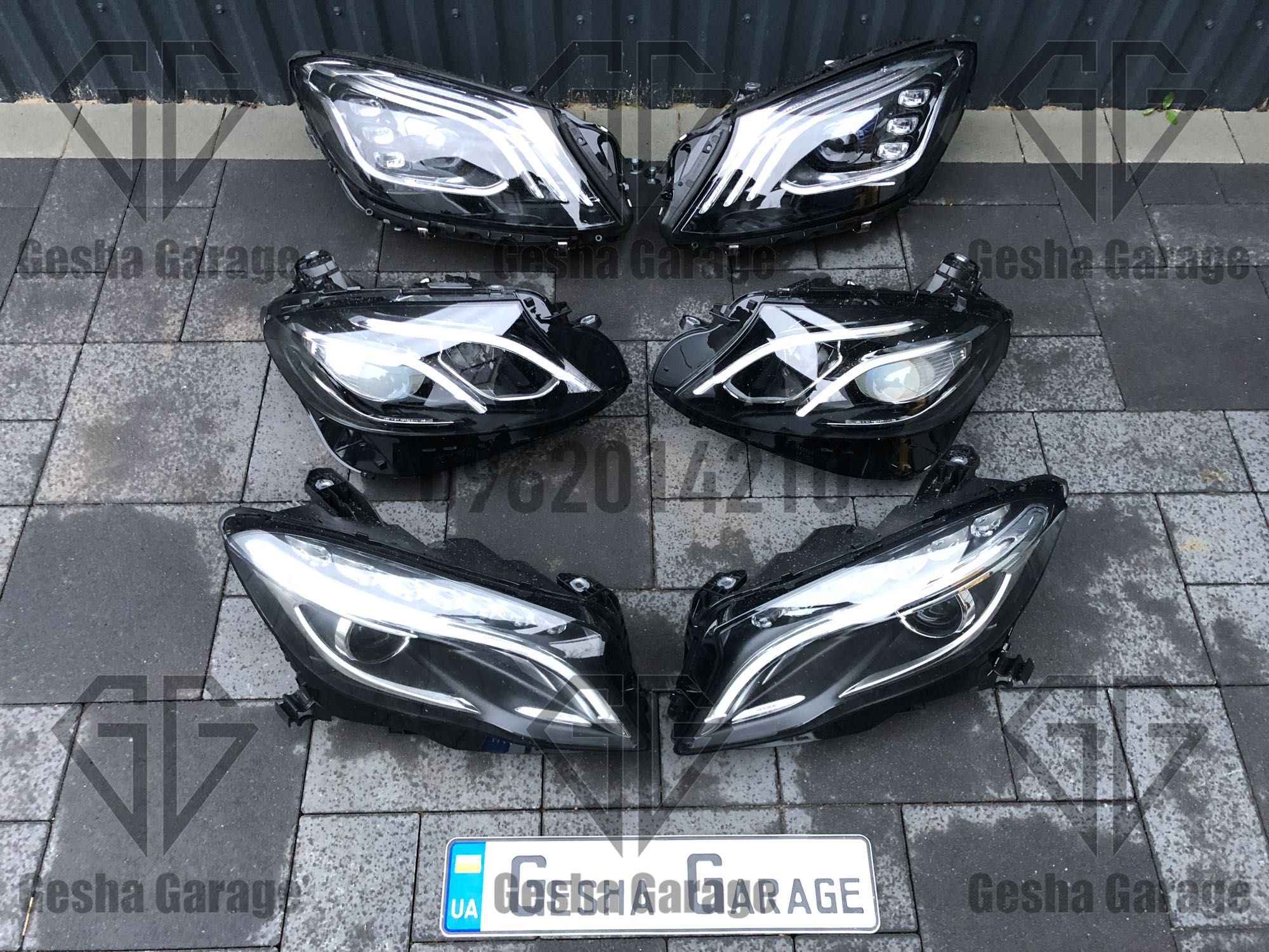Передні Фары фари Mercedes мерседес GLE ML GLK A CLA E S Vito GLA GLC