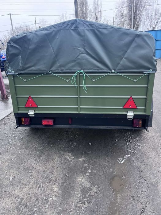 Двовічний  причіп Дніпро-250 з гальмами на 2т