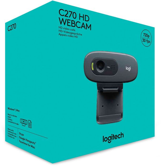 Веб-камера Logitech WebCam C270 HD