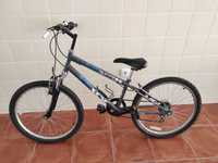 Bicicleta roda 24 com porta cantil