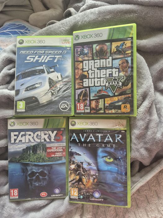 Gry xbox 360 (zestaw) lub osobno