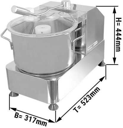 Ggm Gastro Robot Do Rozdrabniania Warzyw Max 9L (CUH9N)
