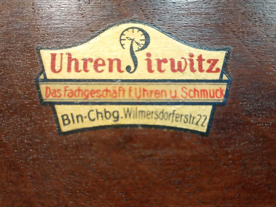 Кишеньковий годинник Молния/Корпус камінного годинника, Третій Рейх