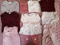 Ubranka dla dziewczynki rozmiar 68 H&M