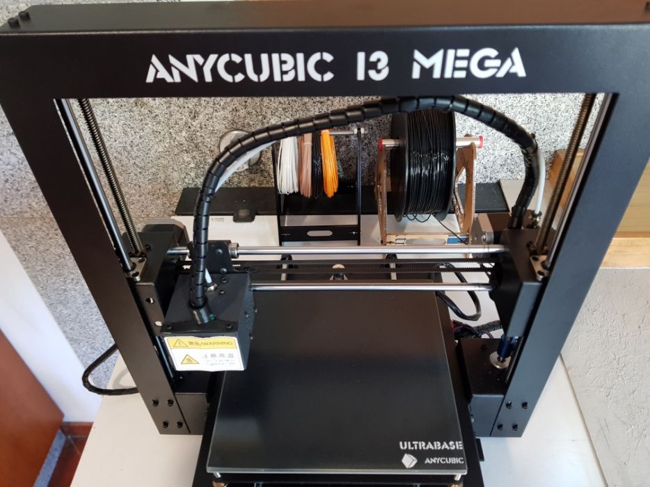 Impressora 3D Anycubic i3 Mega Ultrabase. Ultimaker Anet Beethefirst