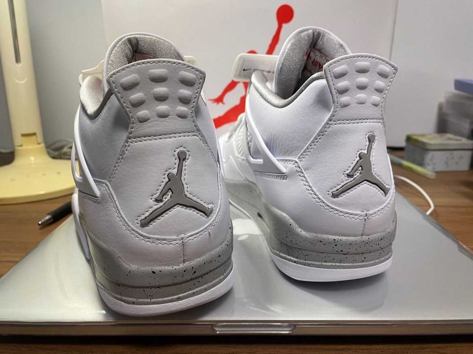 Buty Trampk Jordan 4 Retro White Oreo R.41