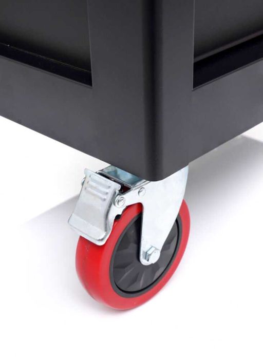 pusta Szafa narzędziowa metalowa na kółkach wózek warsztatowy