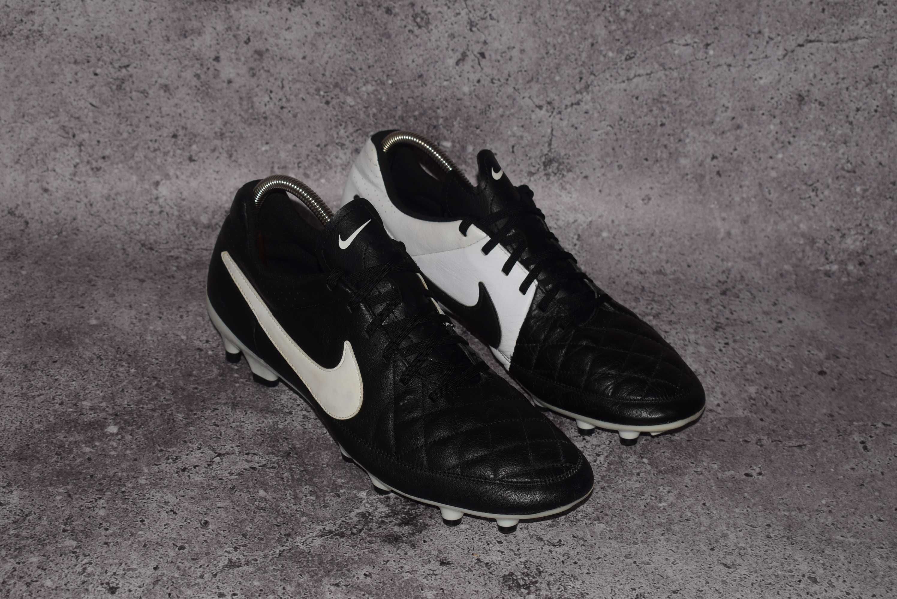 Nike Tiempo Genio FG (Футбольные Кожаные Копы Бутсы Найк Тьемпо )