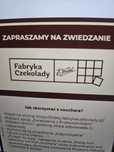 Bilet Fabryka Czekolady EWedel w Warszawie