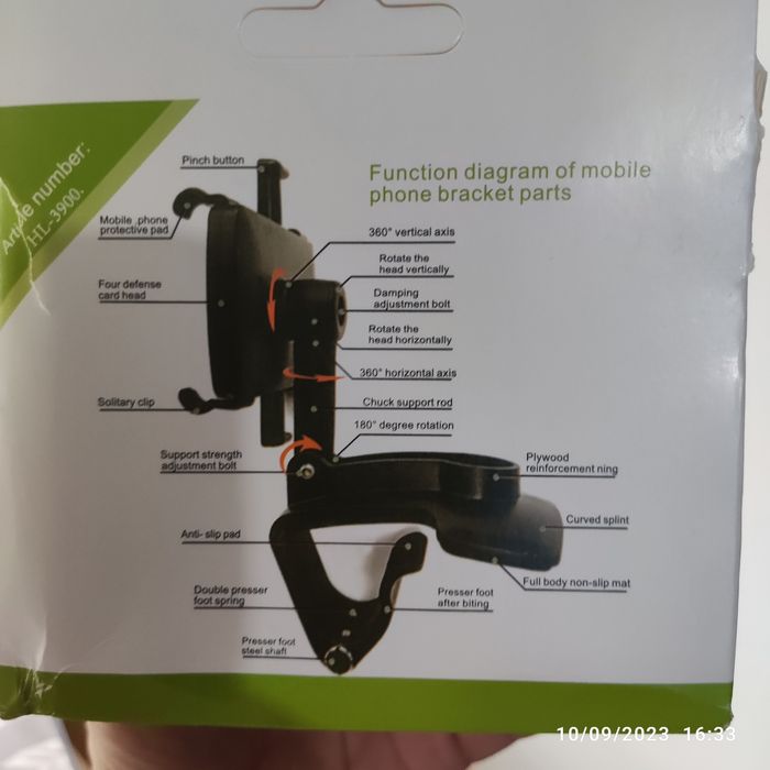 Suporte telefone telemóvel smartphone carro tablier volante