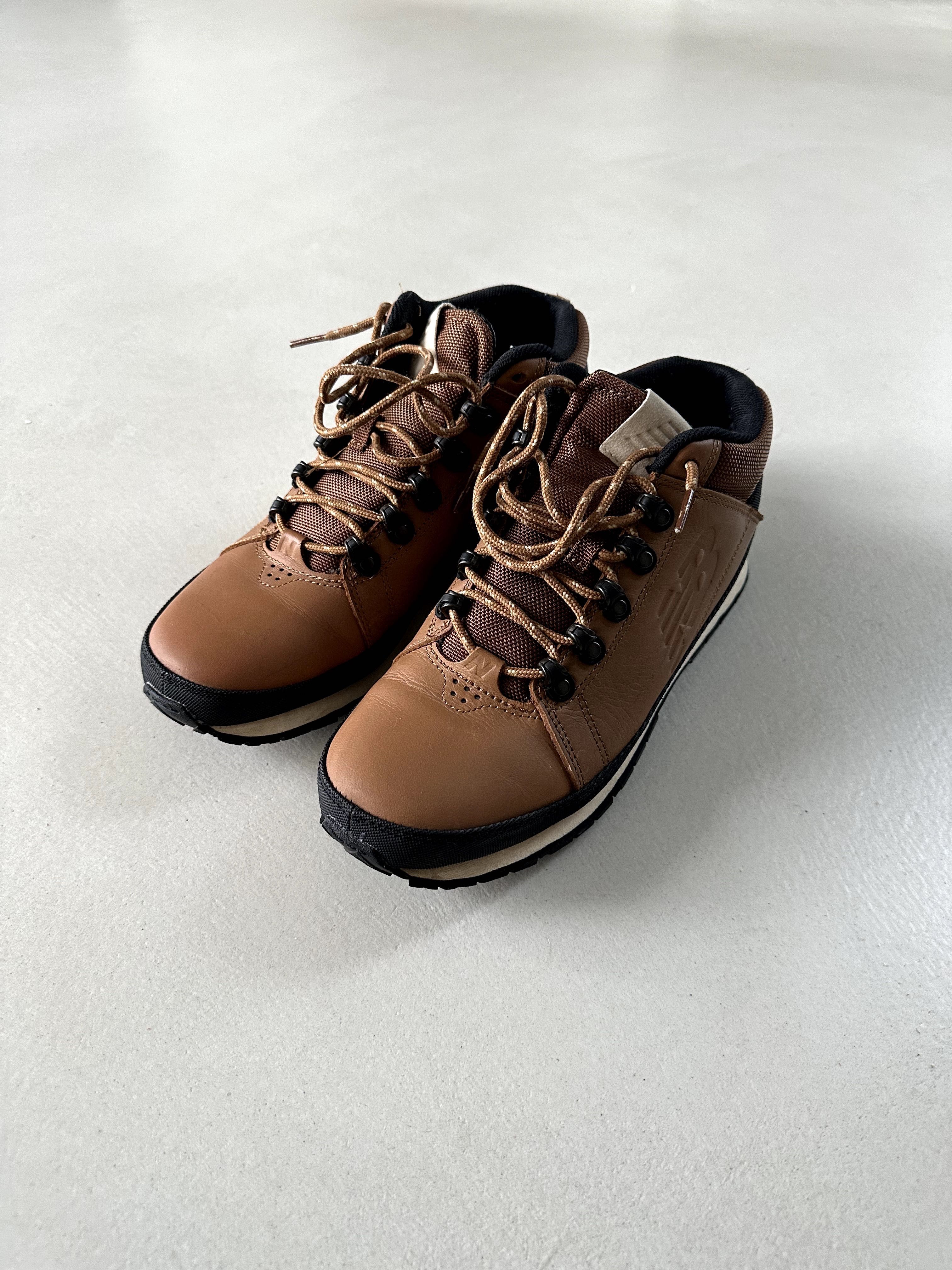 Buty New Balance 754, brązowe, idealne na zimę