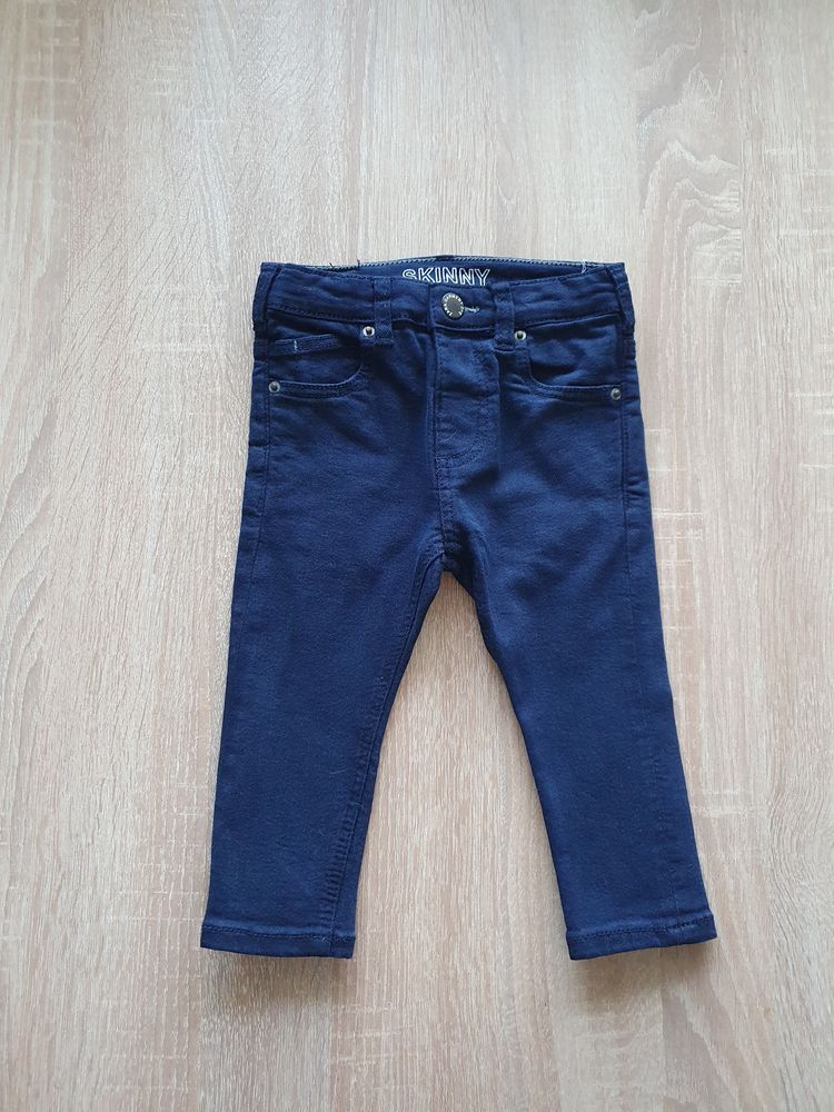 ZARA super jeansy chłopięce rurki skinny 80 cm!