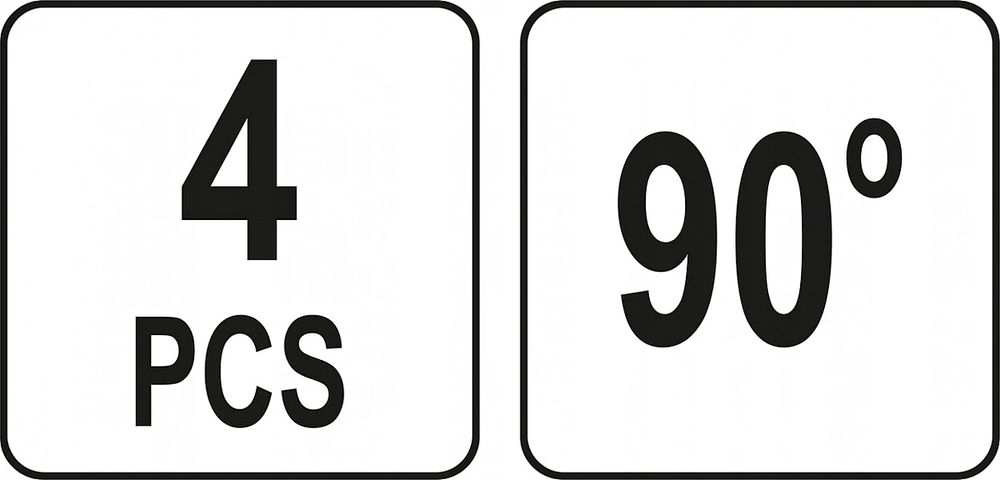 Zaciski Stolarskie Kątowe Narożne Do Drewna 4szt.