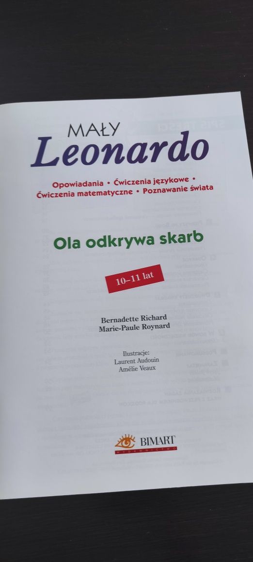 Mały Leonardo 6, po klasie 4, 10-11 lat,Bimart