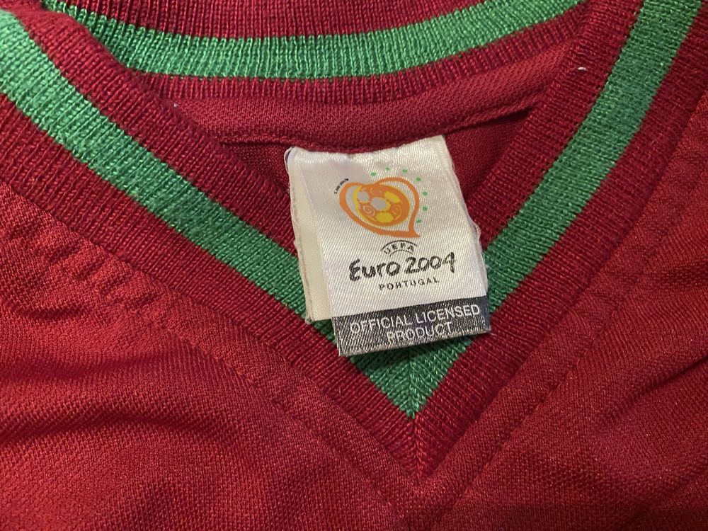 Portugal Vintage Jersey джерси футболка 2004 UEFA Soccer Football XL