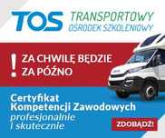 CKZ, Kurs na Certyfikat Przewoźnika, START: 22 sierpień 2025