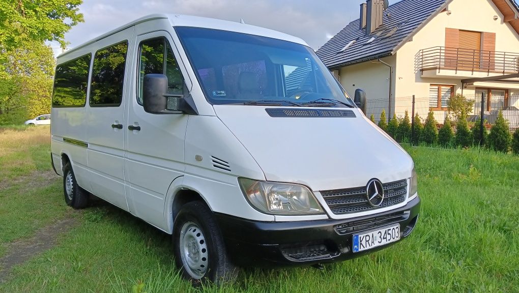 MERCEDES SPRINTER 2.2diesel 9-cio OSOBOWY HAK Sprawny Dobry Stan 2003r