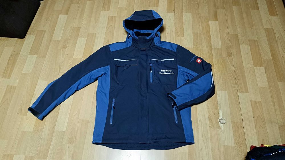 Męska zimowa kurtka softshell ENGELBERT STRAUSS MOTION r.M st.idealny