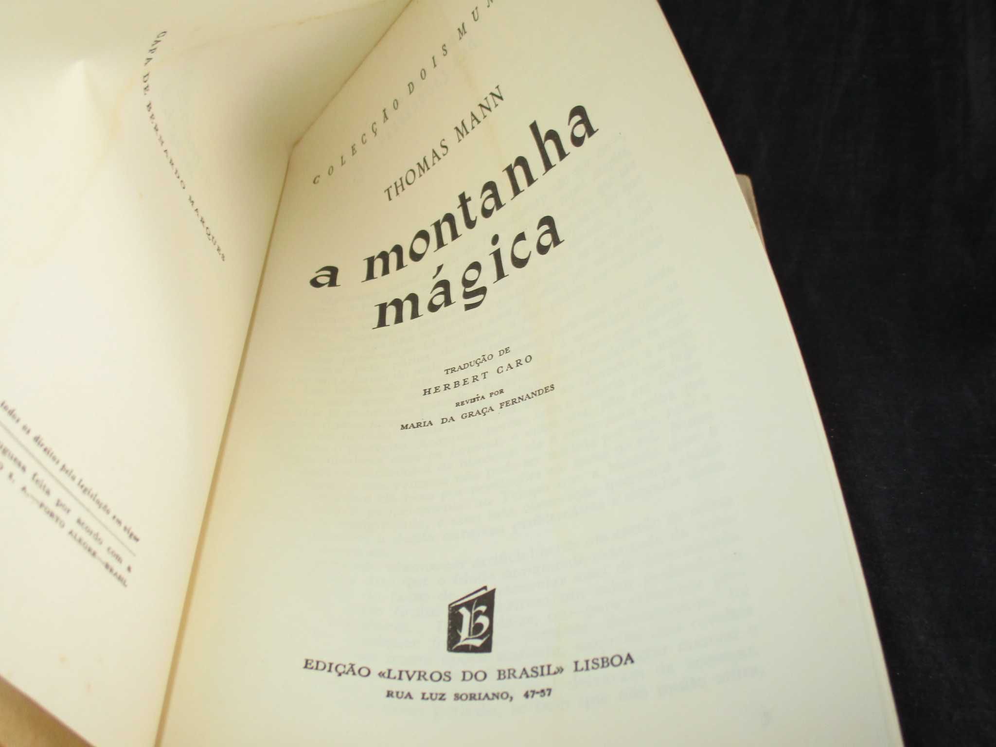 Livro Montanha Mágica Thomas Mann Dois Mundos 32