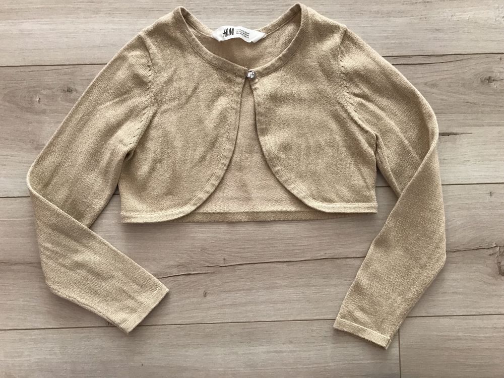 Болєро H&M, кофта, реглан ріст 110-116-122 см на 4-6 років