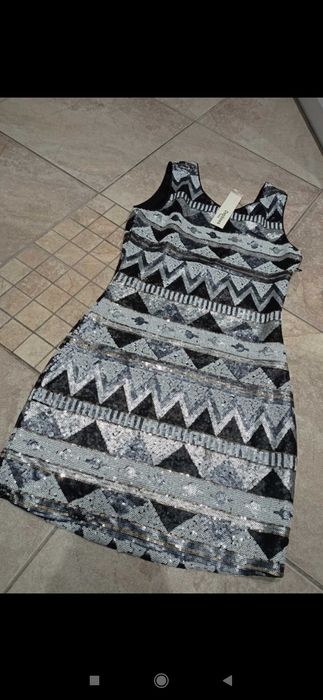 Sylwestrowa sukienka S