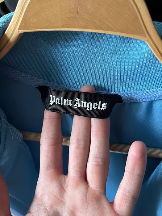 Palm Angels “Baby Blue” Track Zip Up