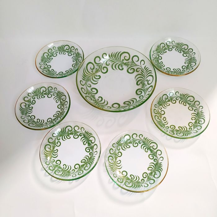 Miseczka, talerzyki, postawski pod szklanki 60-te lata