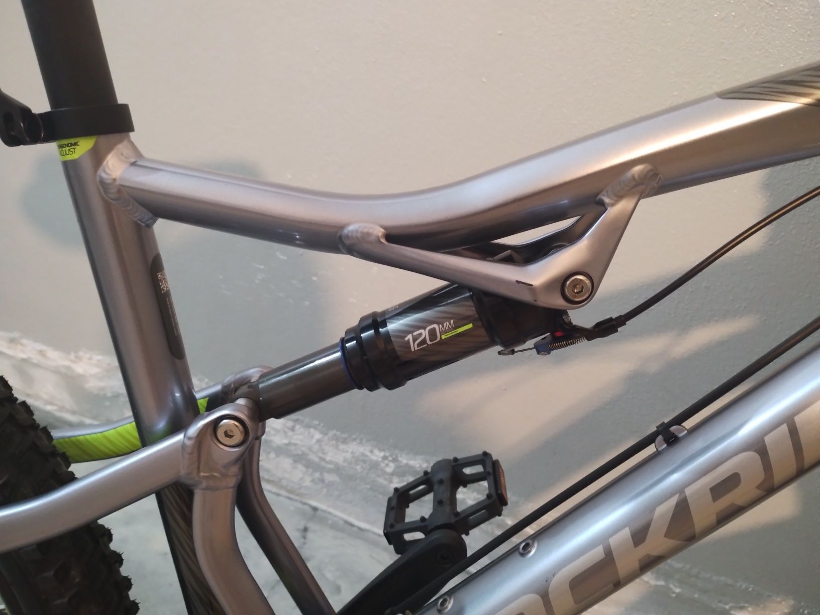 Bicicleta btt suspensão total Rockrider 27.5"