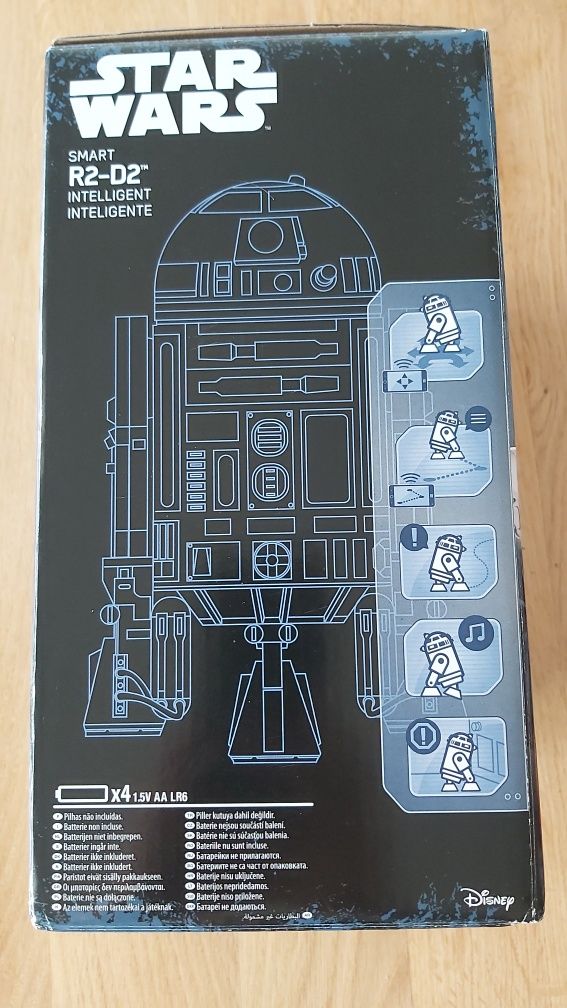 Elektroniczny SMART R2-D2 Hasbro B7493 6+