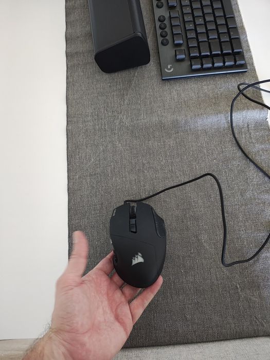 Rato Corsair Scimitar RGB Elite 18000DPI Preto