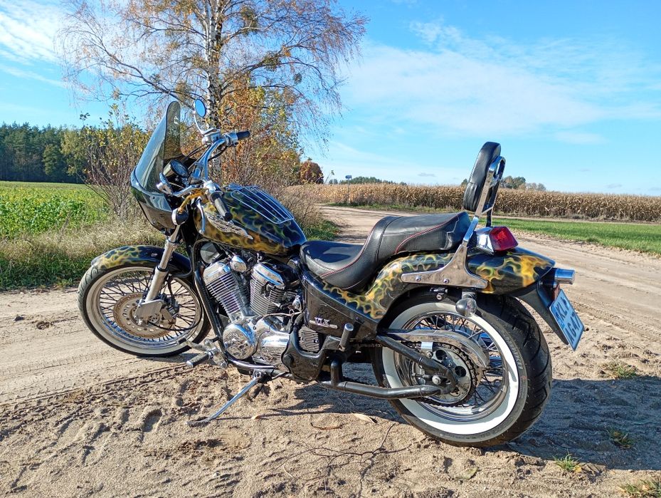 Honda vlx400 Steed custom aerograf  vt600 shadow  ZAMIANA transport