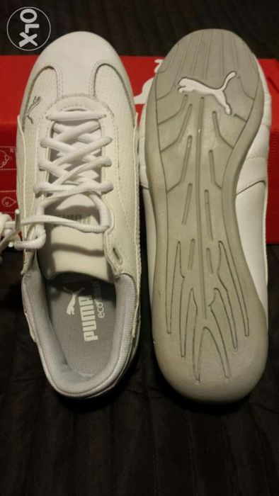 Puma sportowe skóra halówki białe r. 38