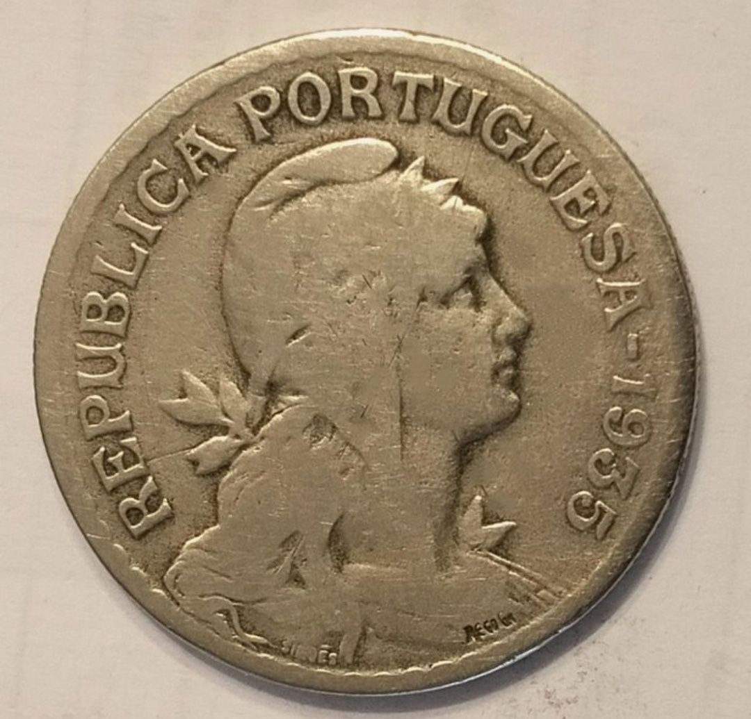 1 escudo 1935 alpaca