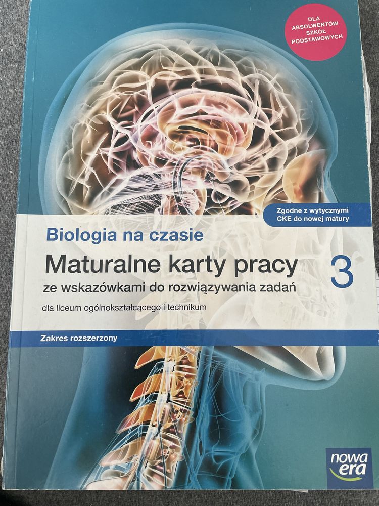 Biologia na czasie. Maturalne karty pracy 3