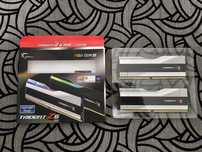 Память G.Skill DDR5 64GB (2x32GB) 6000Mhz Trident Z5 RGB Silver