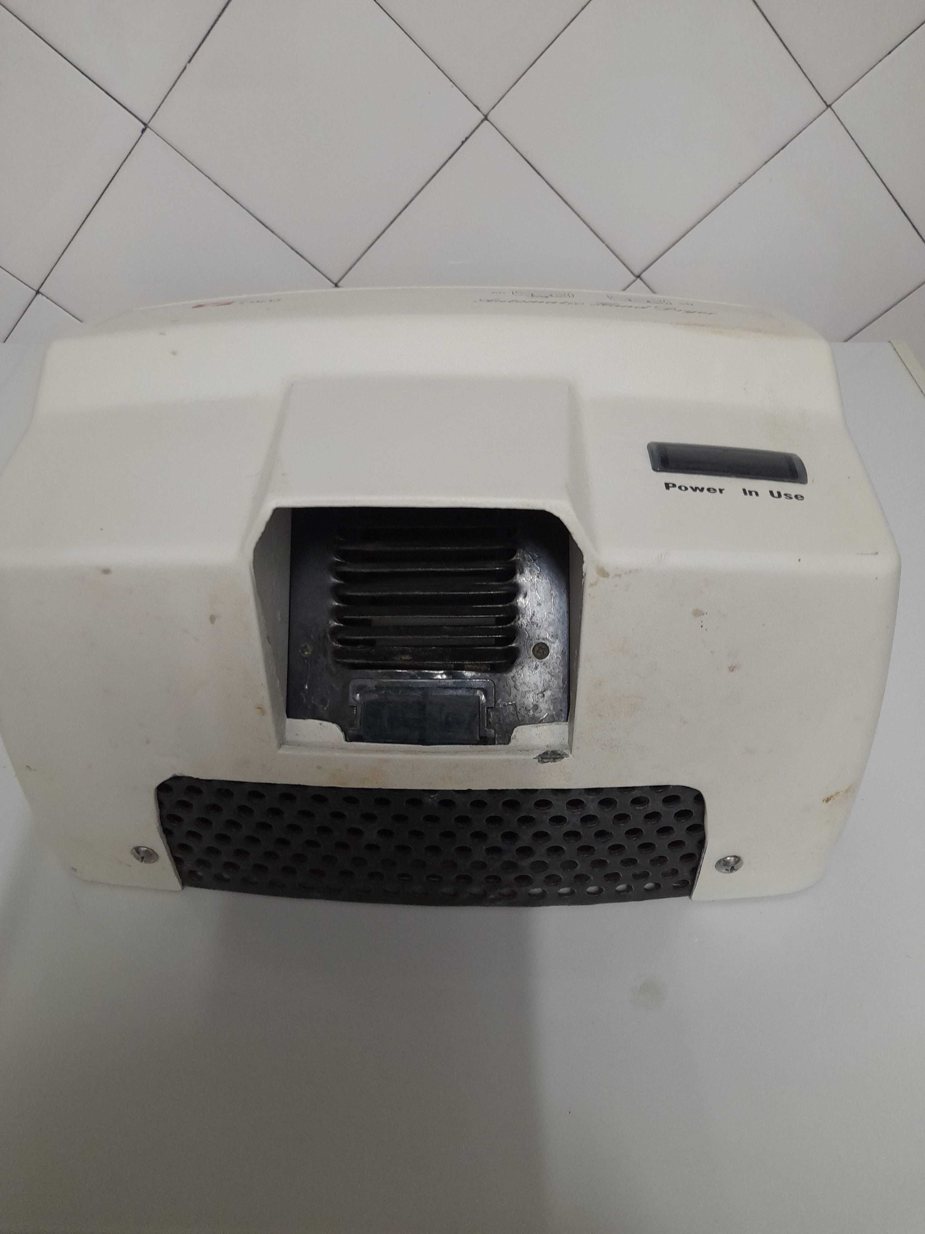 Secador de mãos para restaurante