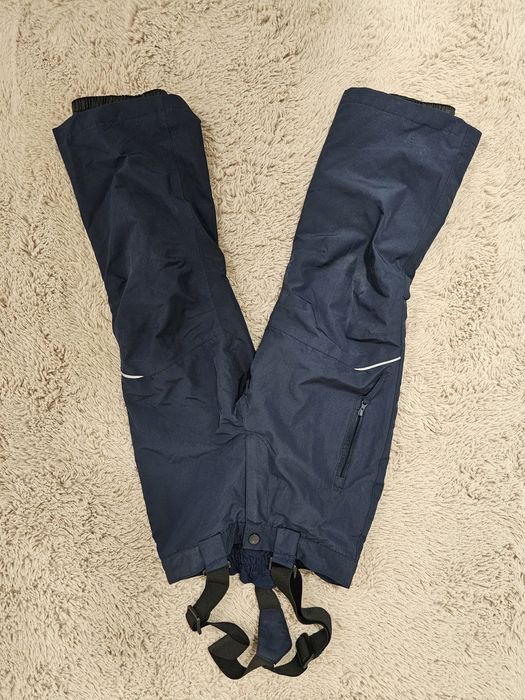 Spodnie narciarskie, dziecięce, Lupilu, granatowe, r. 110/116