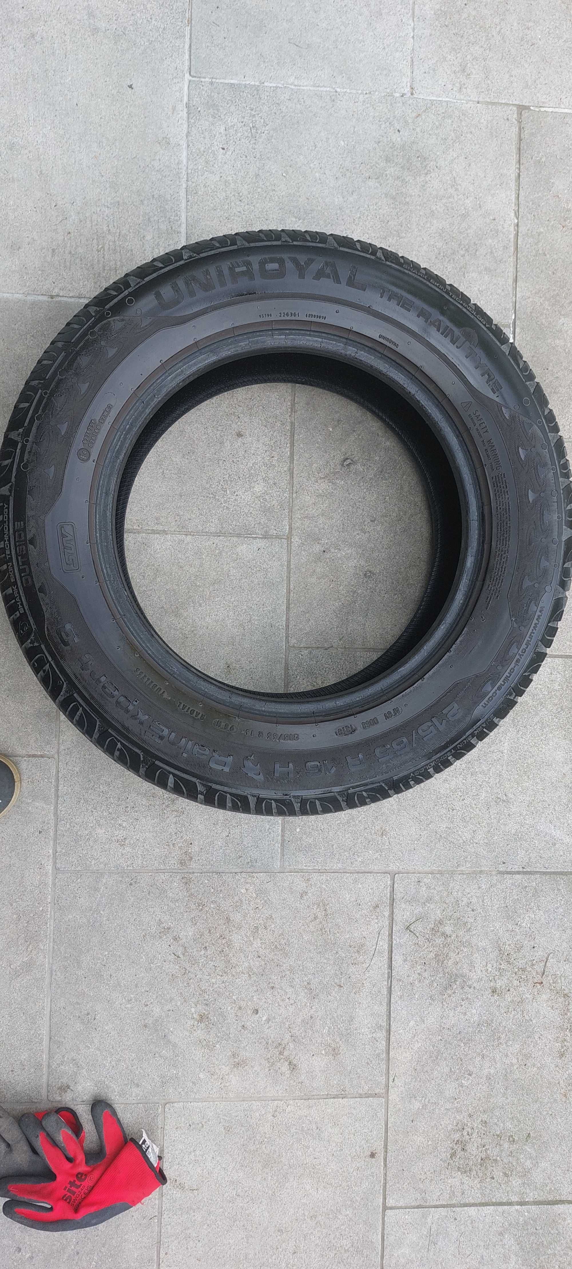 opony letnie 215/65 R16 Uniroyal 2019 4 sztuki 5mm