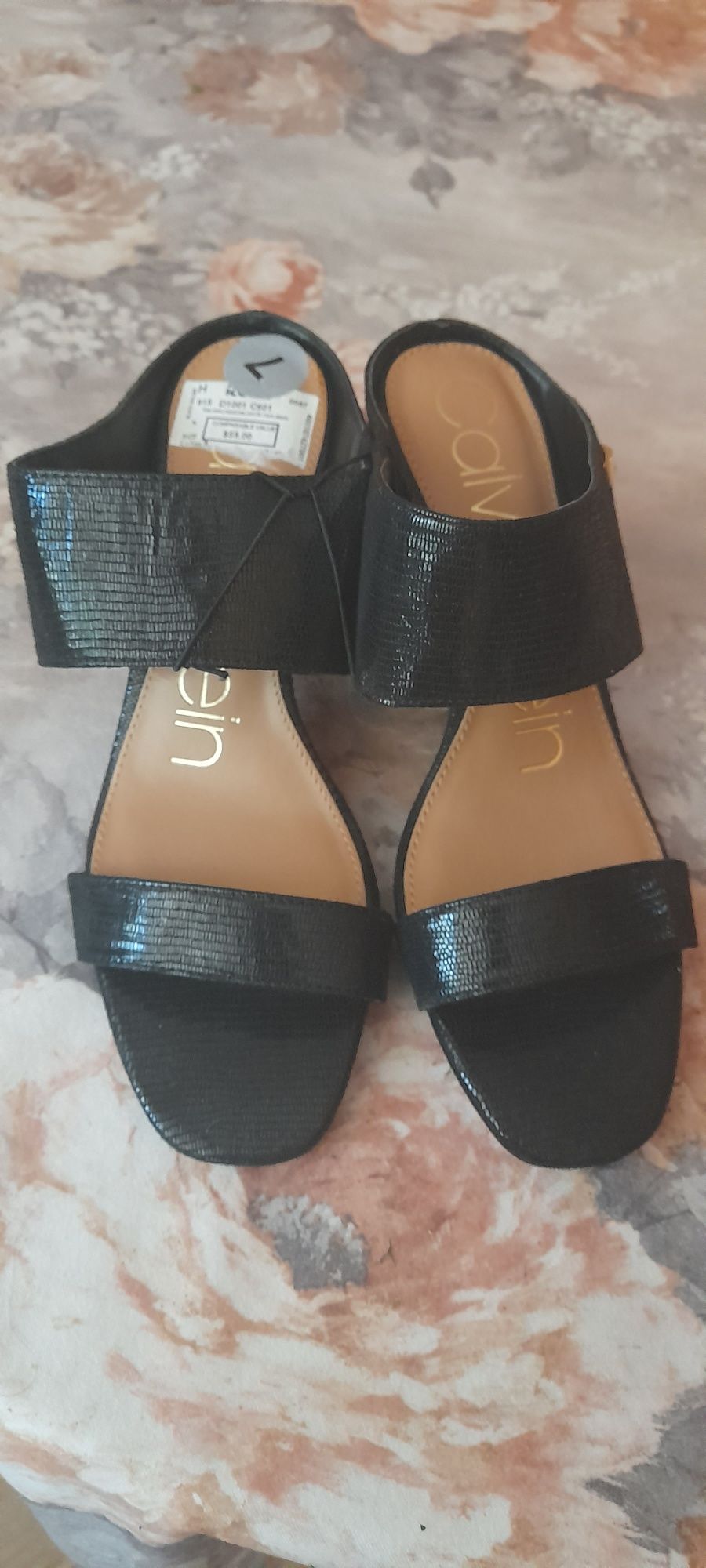 Klapki Calvin Klein  na slupku