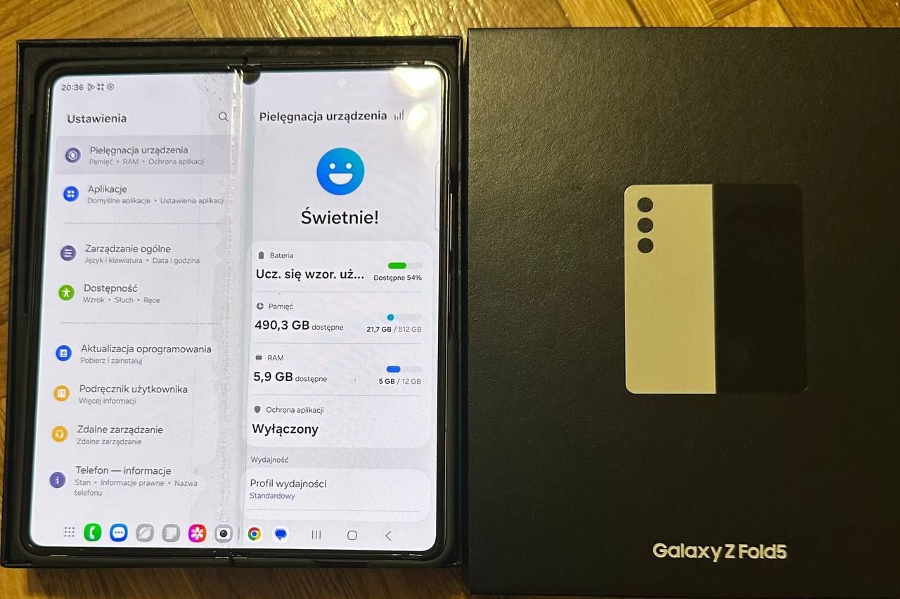 Samsung Galaxy Z Fold 5 12/512gb SPRAWNY