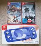 Nintendo Switch Lite + 2 gry