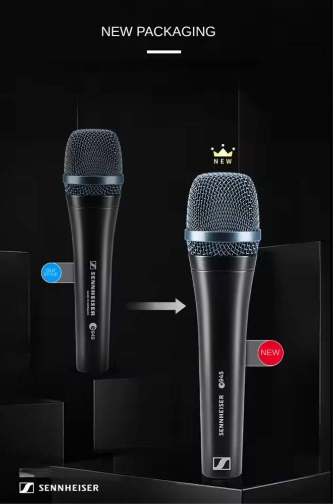 Sennheiser e945 Вокальний мікрофон. Динамічний мікрофон .